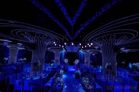 婚礼中心舞台设计 Stage design of Wedding Center