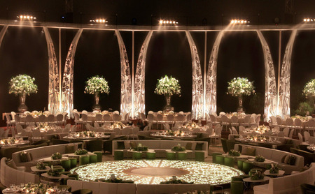 婚礼中心舞台灯光设计